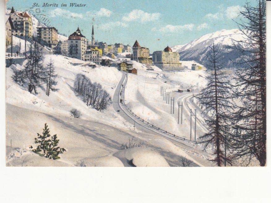Cartoline postali: St. Moritz 1912 – Usato da Bürglen TG venduto da StampGraf