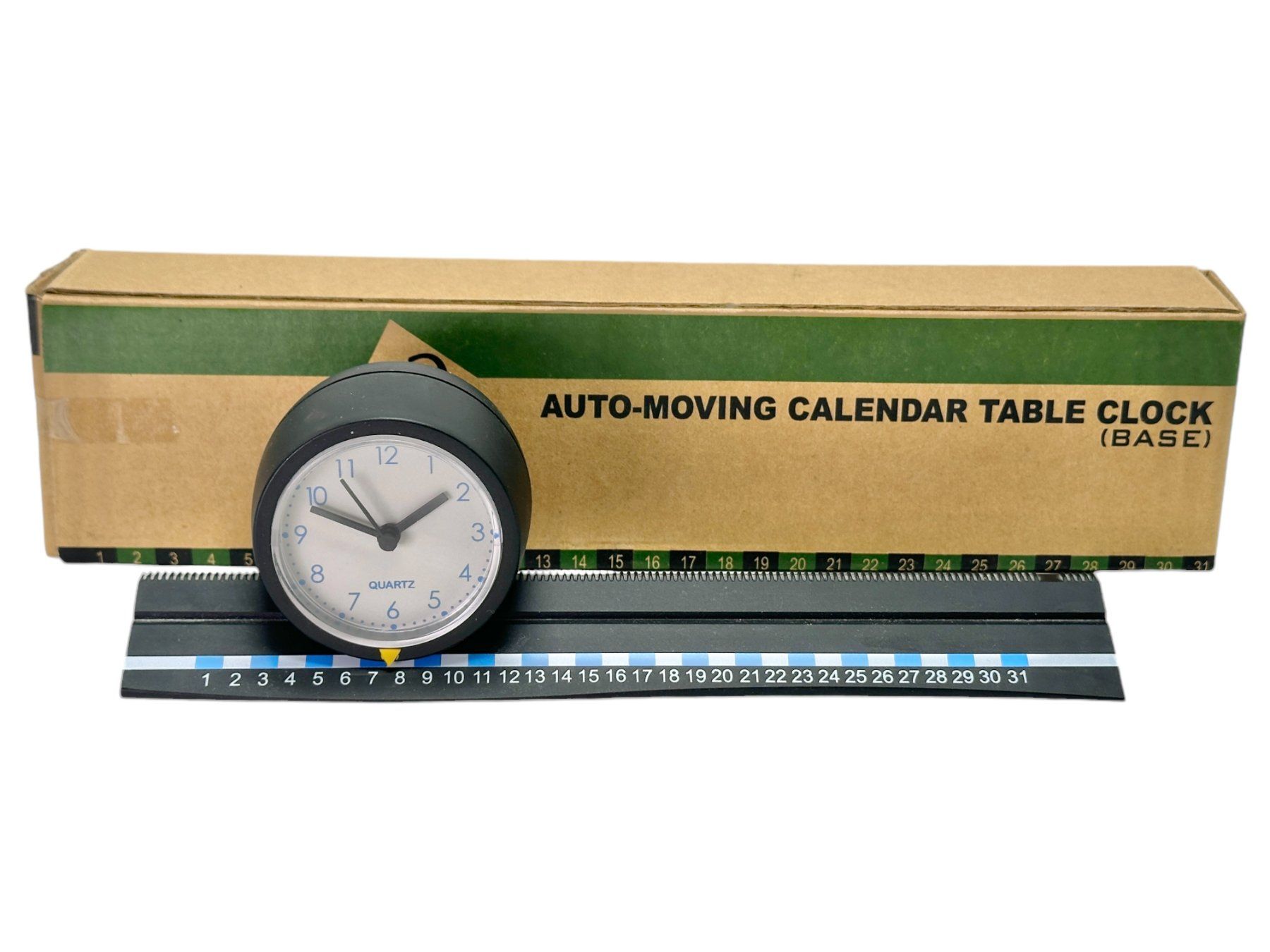 Pendules & Horloges murales: Horloge de table calendrier auto-déplaçable par Robert Dill – D'occasion à Morges par objetsdepoque 2