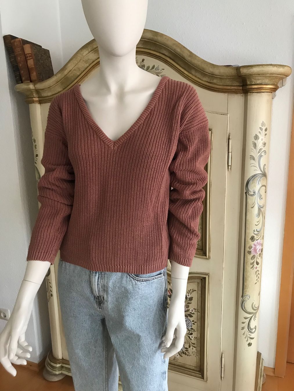 Maglioni & Felpe: Strickpullover altrosé, v-Ausschnitt – Usato da Rumisberg venduto da Jessica.97. 7