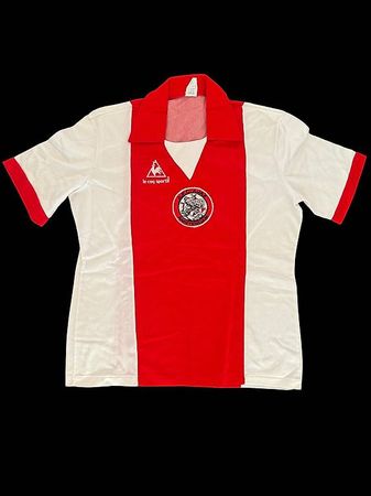 Original Ajax Amsterdam Fussball Trikot 1980