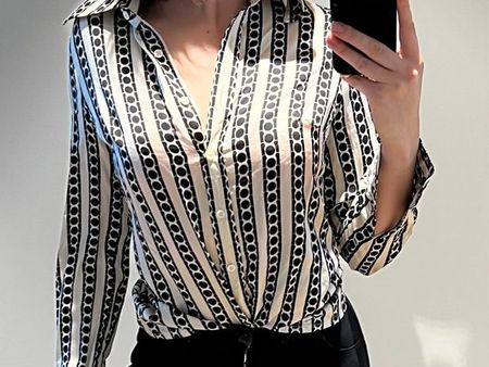 Seide Bluse Damen Felicitas Queisser 40 beige