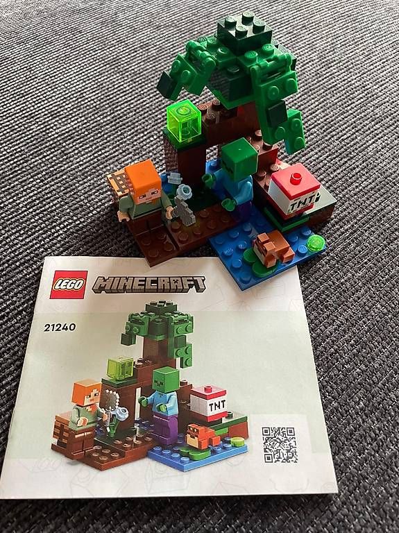 Kit di costruzioni: Lego Minecraft 21240 - Aventures dans le Marais – Usato da Yverdon-les-Bains venduto da mic_v8yx