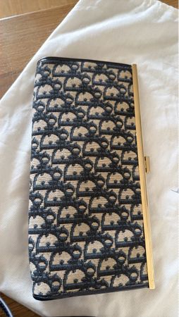 Vintage Christian Dior Clutch - Classic Style - Bargain!