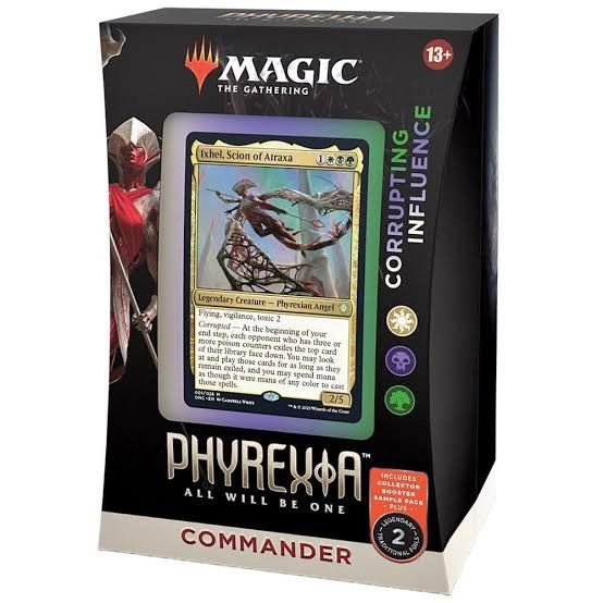 Magic The Gathering Sammelbilder & Trading cards: MTG - Phyrexia Corrupting Influence - Precon Commander Deck – Gebraucht aus Frauenfeld von tobiaskoestli1 1