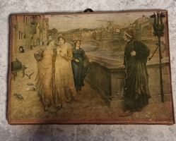  Das Motiv ist von1883 Henry Holida. bild von ca 1926