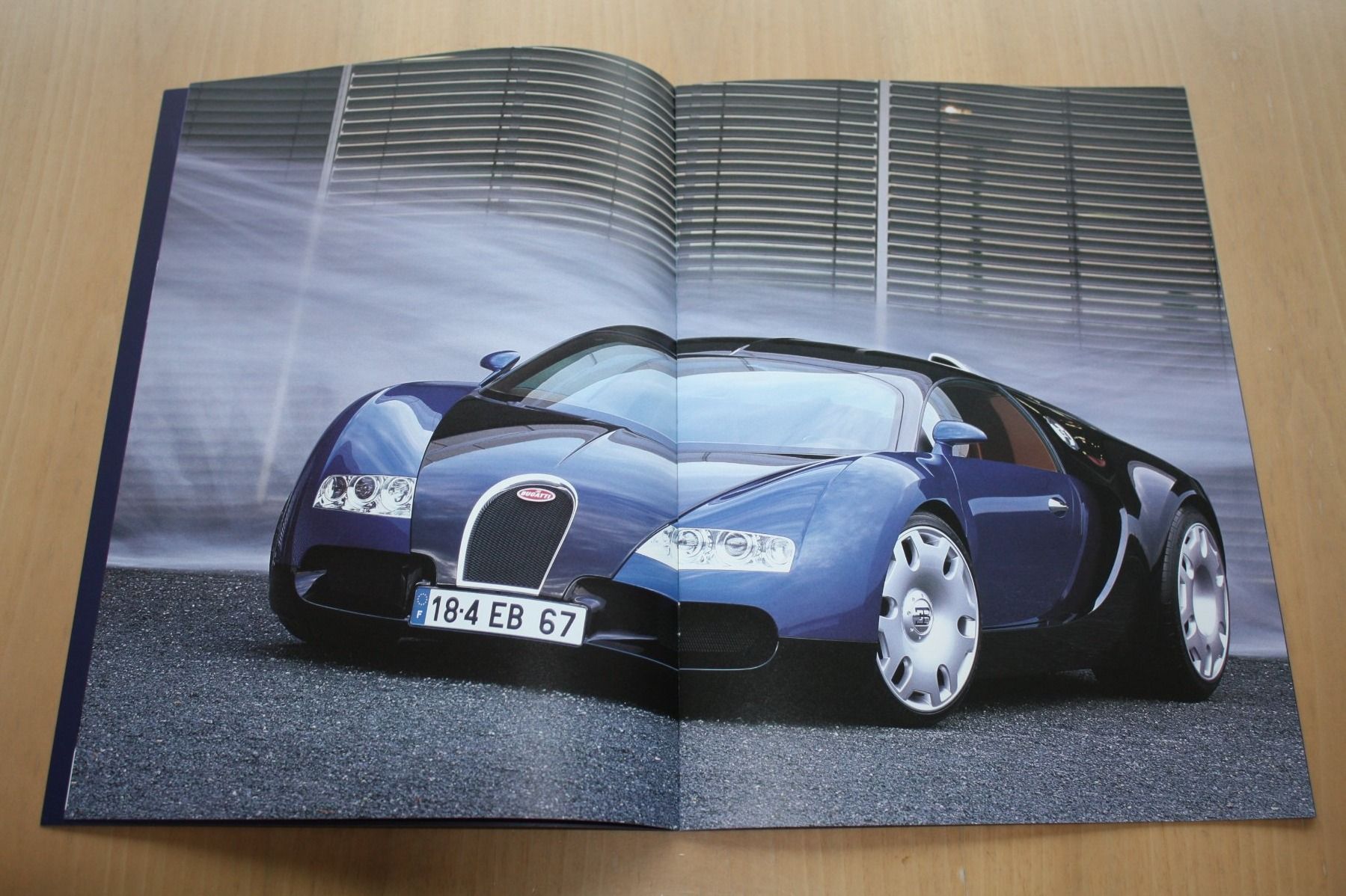 Bugatti Documenti: Bugatti EB 18/4 Veyron Prospekt 2000 – Usato da Wikon venduto da erwin400 1