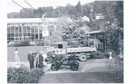 Luzern  LU  -  Camion SAURER BERNA, Luftseilbahn     um 1963