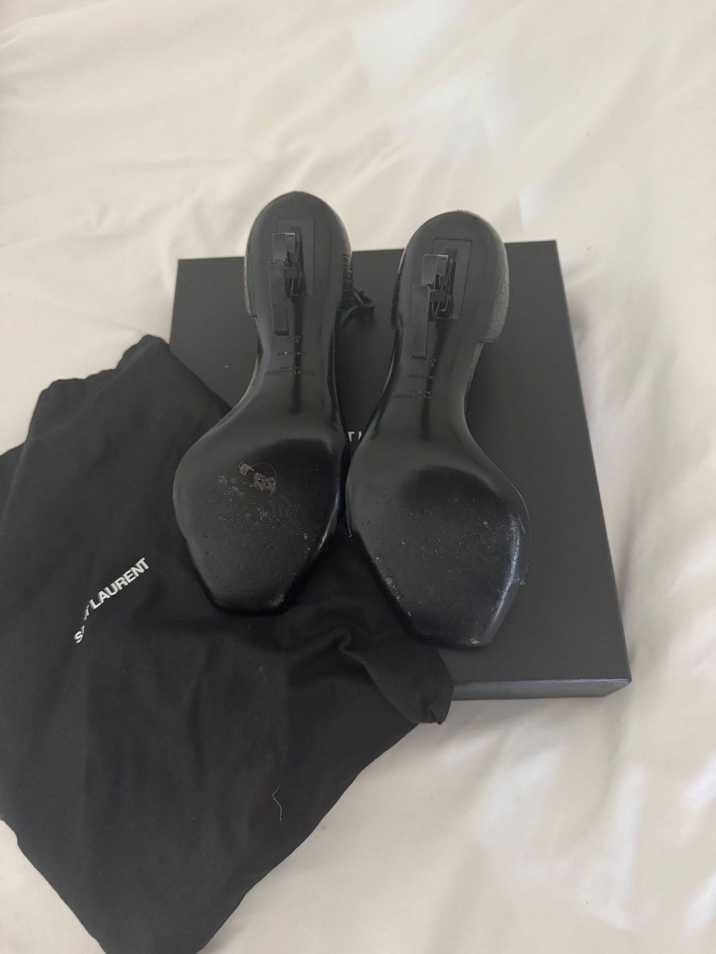 Saint Laurent Chaussures femmes: Saint Laurent YSL Heel Schwarz – D'occasion à Zürich par mha_dpn6 2