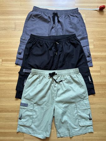 Shorts cargo homme lot 3 couleurs taille XL