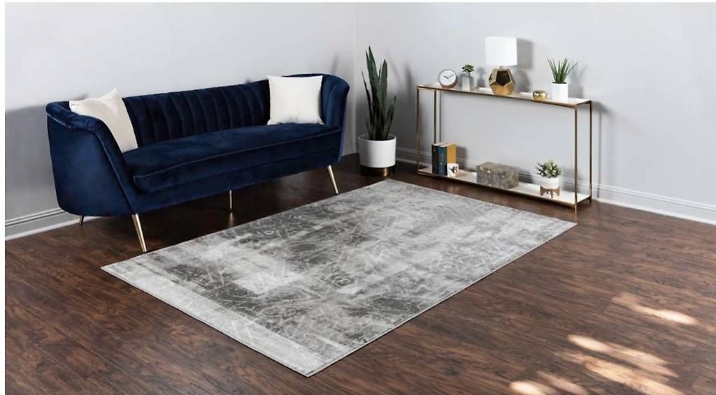 Tappeti: Moderner Designer-Teppich in Grau  183 × 274 cm – Usato da Herrliberg venduto da Mediator 4