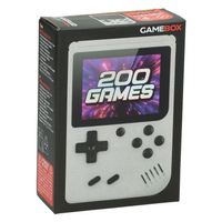 NEW GAMEBOX - CONSOLE DE JEUX PORTABLE AVEC 200 JEUX - BLANC