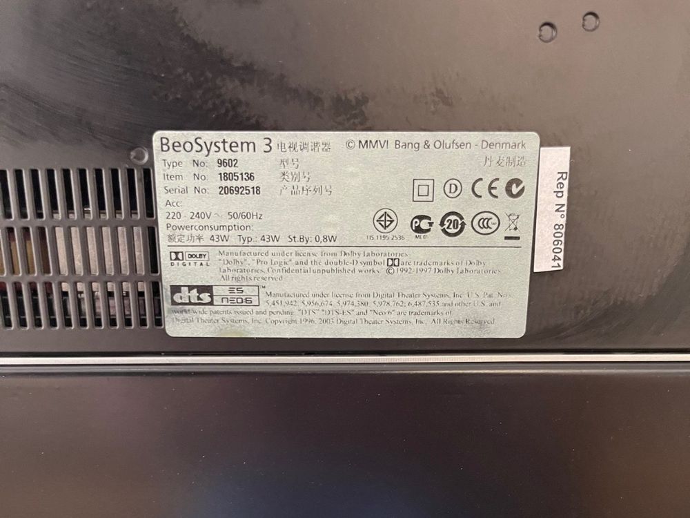 Beosystem 3 Bang & Olufsen | Kaufen auf Ricardo