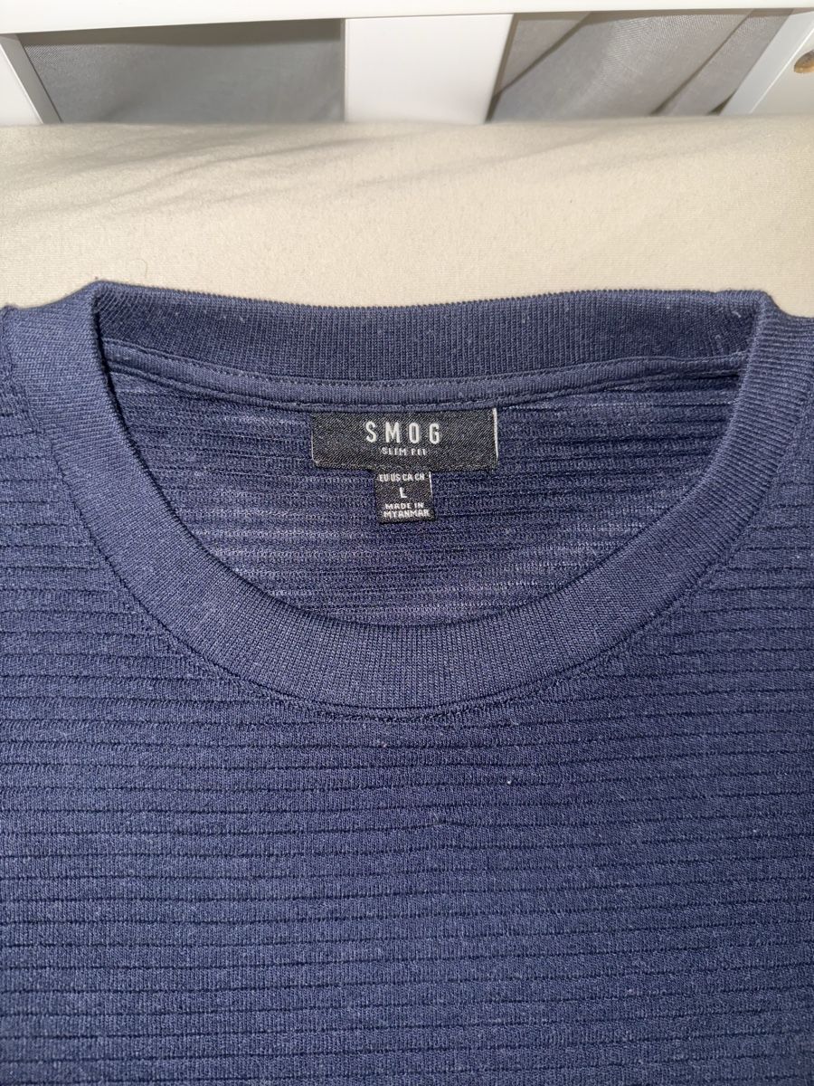 Pulls & Sweat-shirts: Pull bleu marine Smog L – Neuf (Voir description) à Villaz-St-Pierre par dav_w66n 1