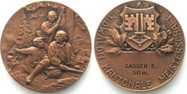 NIDWALDEN - KANTONALE MEISTERSCHAFT Medaille o.J. (um 1960)
