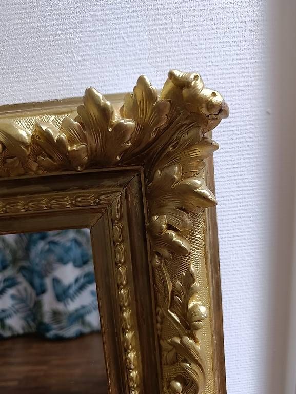 Spiegel: Miroir doré style rococo – Gebraucht aus Charmey (Gruyère) von Bastet16 1
