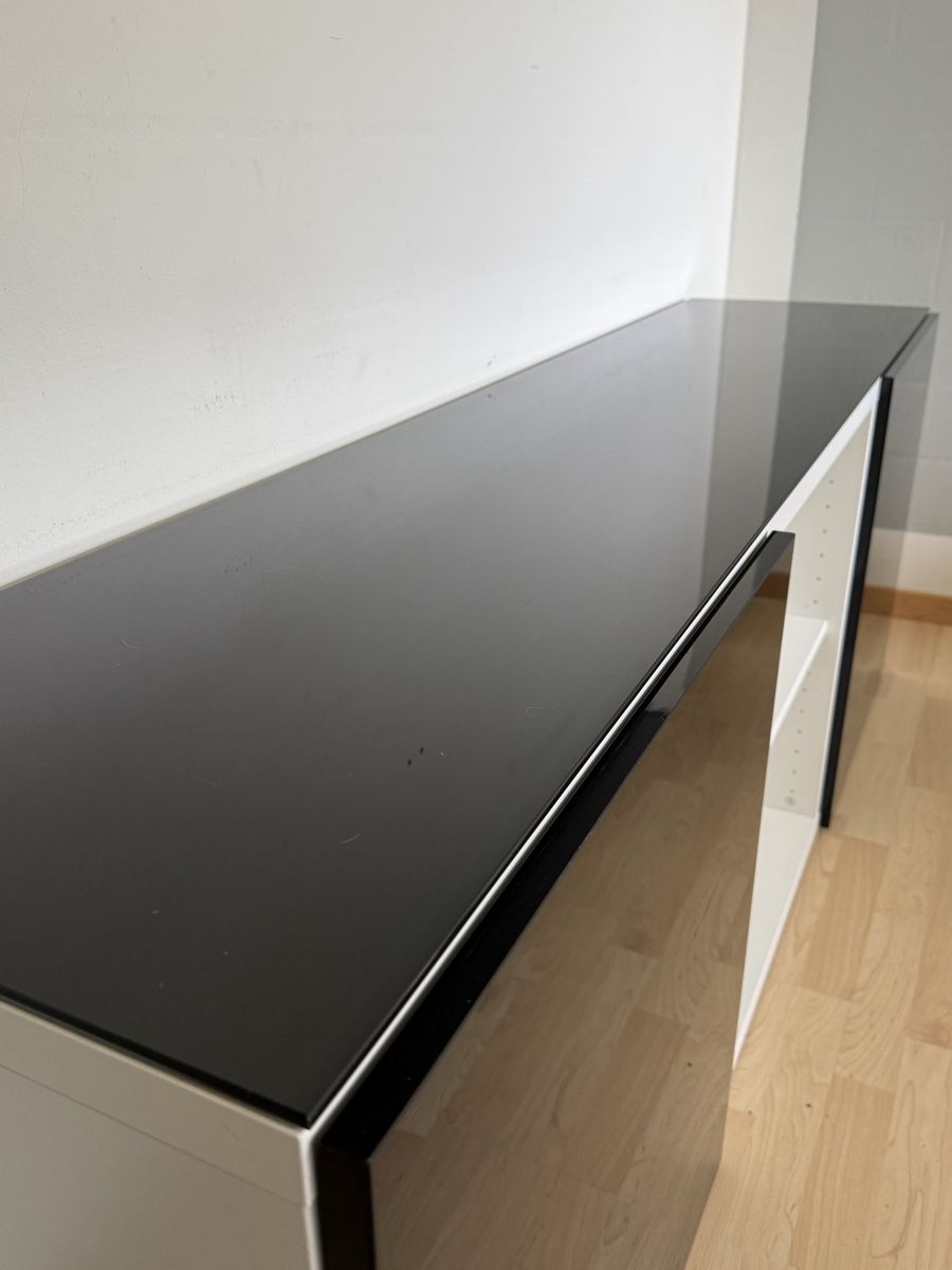 Armadi: 2 Möbel (Sideboard und Hängeschrank) Schwarz Glanz – Usato da Hünenberg See venduto da Cheetah4 2