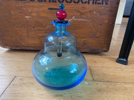 Murano Glasflasche mit Zapfen Designklassiker