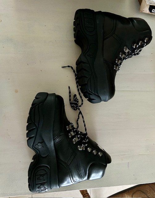 Scarpe da donna: NEUE Naked Wolfe SPIKE BLACK LEATHER – Nuovo e nell'imballaggio originale da gockhausen venduto da monette08 5