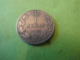 Serbien 1925, 1 Dinar