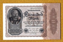 Germany 1000 mark selten UNZ