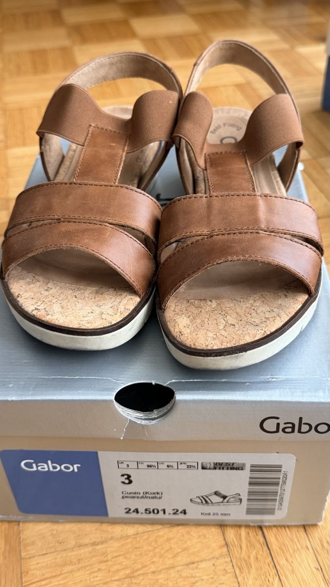 Gabor Damenschuhe: Gabor Damen Sandalen Gr: 35 – Neu (gemäss Beschreibung) aus Basel von skyluck