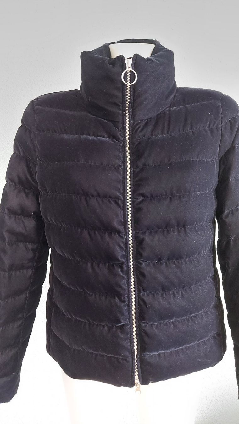 Fuchs Schmitt Jacken: FUCHS SCHMITT Samtjacke Daunen Schwarz – Gebraucht aus langenthal von rundholz7