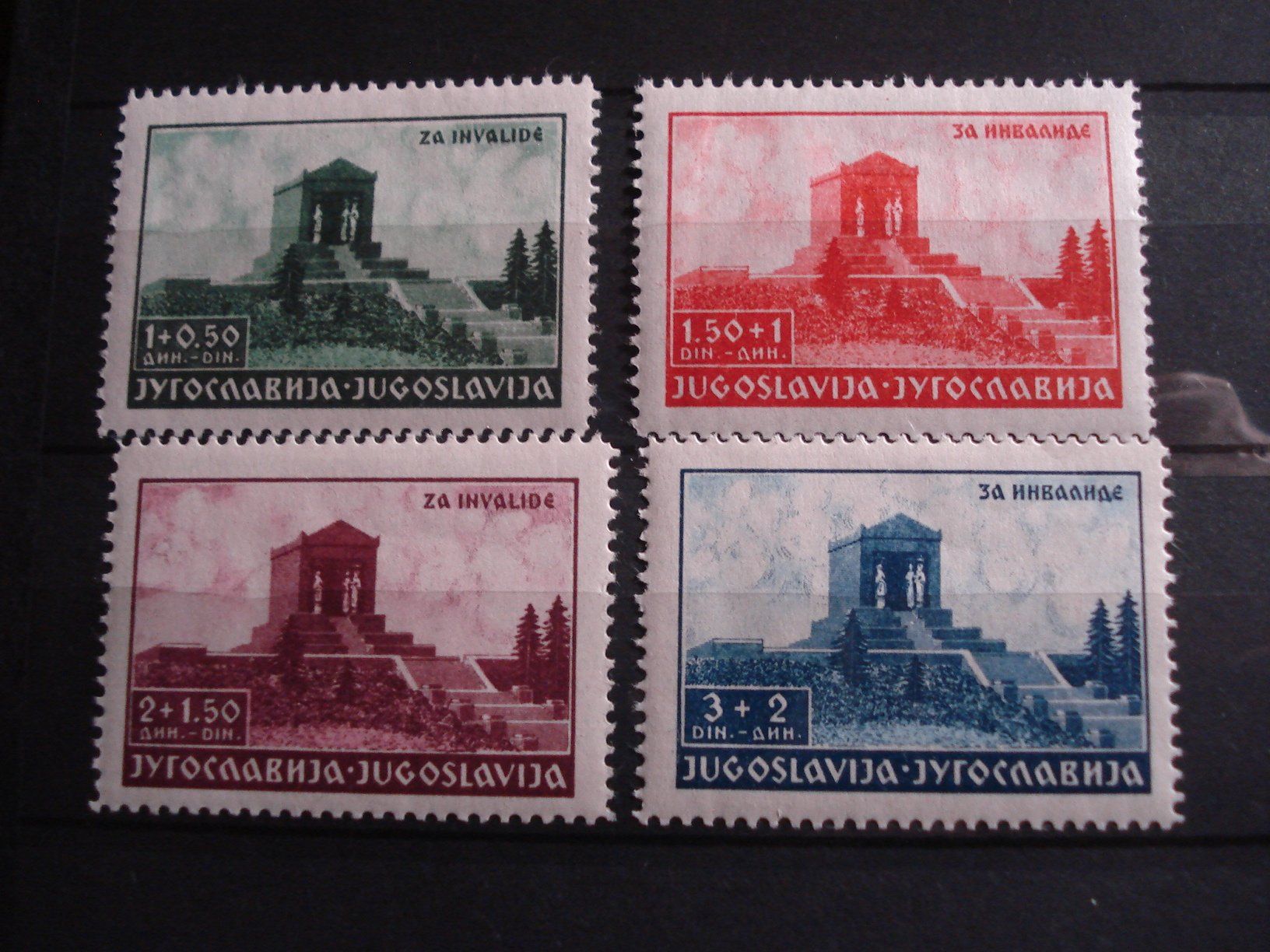 Tutti i francobolli: Satz Jugoslawien um 1939 **, Invalidendom – Usato da Niederwil AG venduto da morostahu