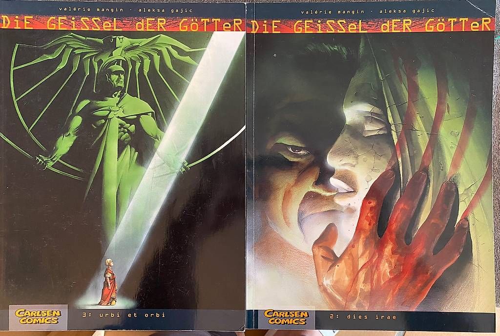 Comics: Die Geissel der Götter 1-4 carlsen comic – Gebraucht aus Schleinikon von kar_8ww7