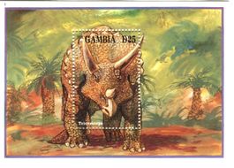 Block "Dinosaurier". Gambia