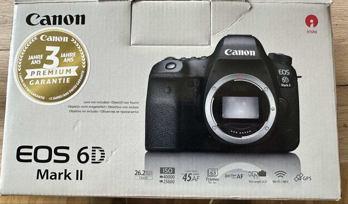 Canon Fotocamera: Canon EOS 6D Mark II Body – Nuovo (secondo la descrizione) da Biel/Bienne venduto da Jupiter63 5