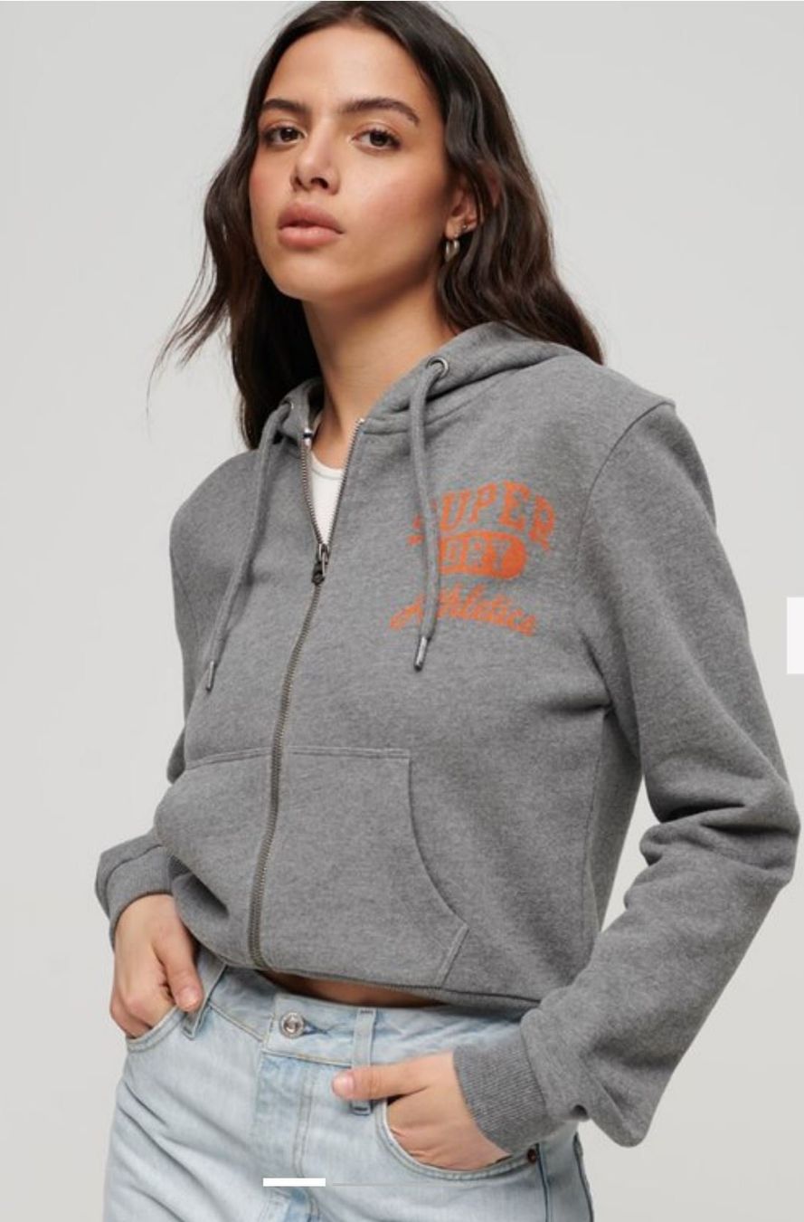 Superdry Jacken: Neuer Superdry Athletic Essentials Crop Zip Hoodie, Gr. 42/L – Neu und originalverpackt aus Thun von dane_pao