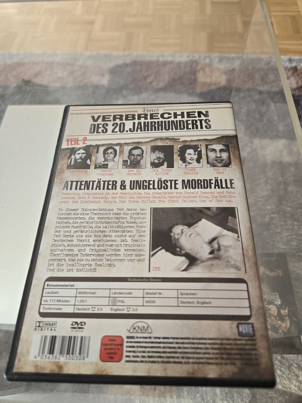 Tutti i DVDs: Teil 2: Verbrechen des 20. Jahrhundert – Usato da Bussigny venduto da Kfdlt 1
