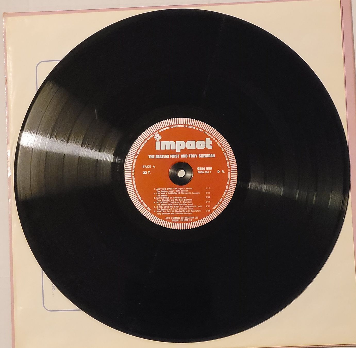 Dischi in vinile: The Beatles First And Tony Sheridan – Usato da Zürich venduto da Avd 5