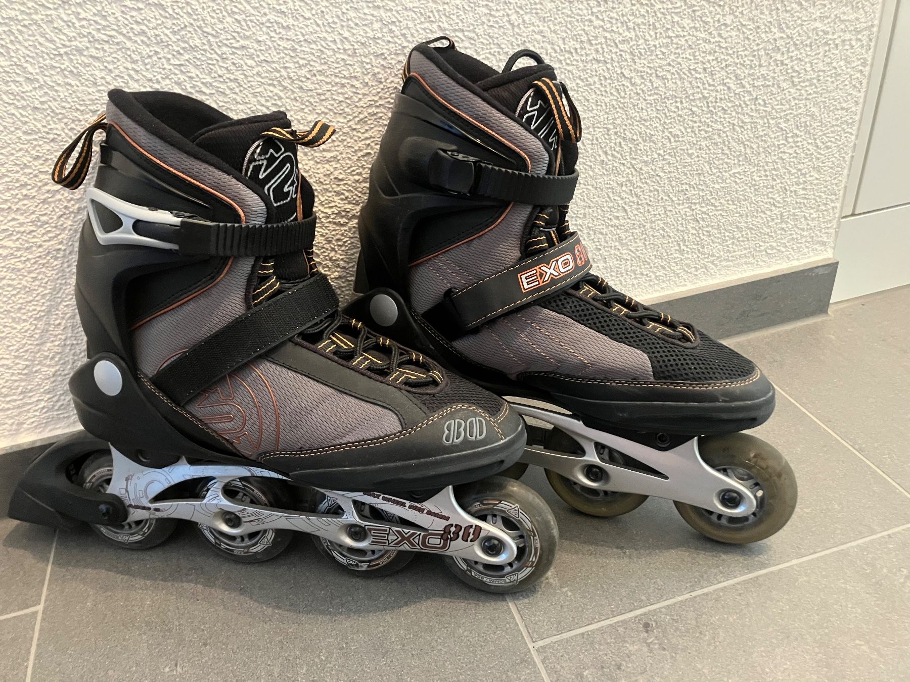 K2 Pattini in linea & Pattini a rotelle: Inlineskates K2 Exo80 Grösse 43.5 – Usato da Dübendorf venduto da SwissAirforceDUB