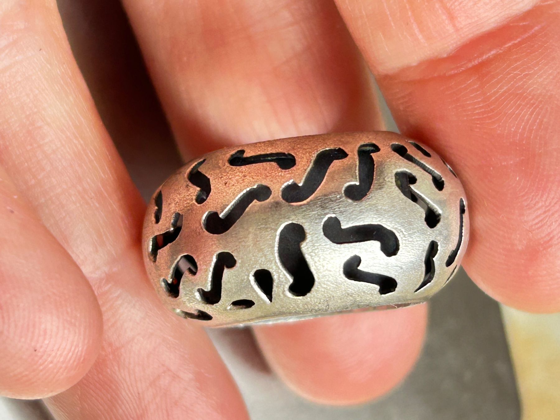 Ringe: Einzigartiger Devine Ring aus Zürich, Grösse 52 Silber – Gebraucht aus Laufen von belleskulptur 6