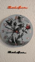 Hund Wanduhr Tischuhr Dog