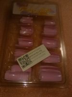 künstliche finger nägel,roserot,,glanzig,,mehr als 100 stück