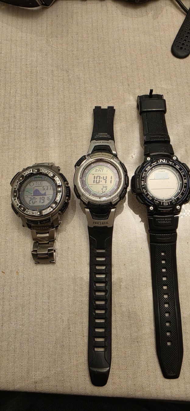Casio Uhren: Casio Pro Trek 3st – Gebraucht aus Lyss von ram76