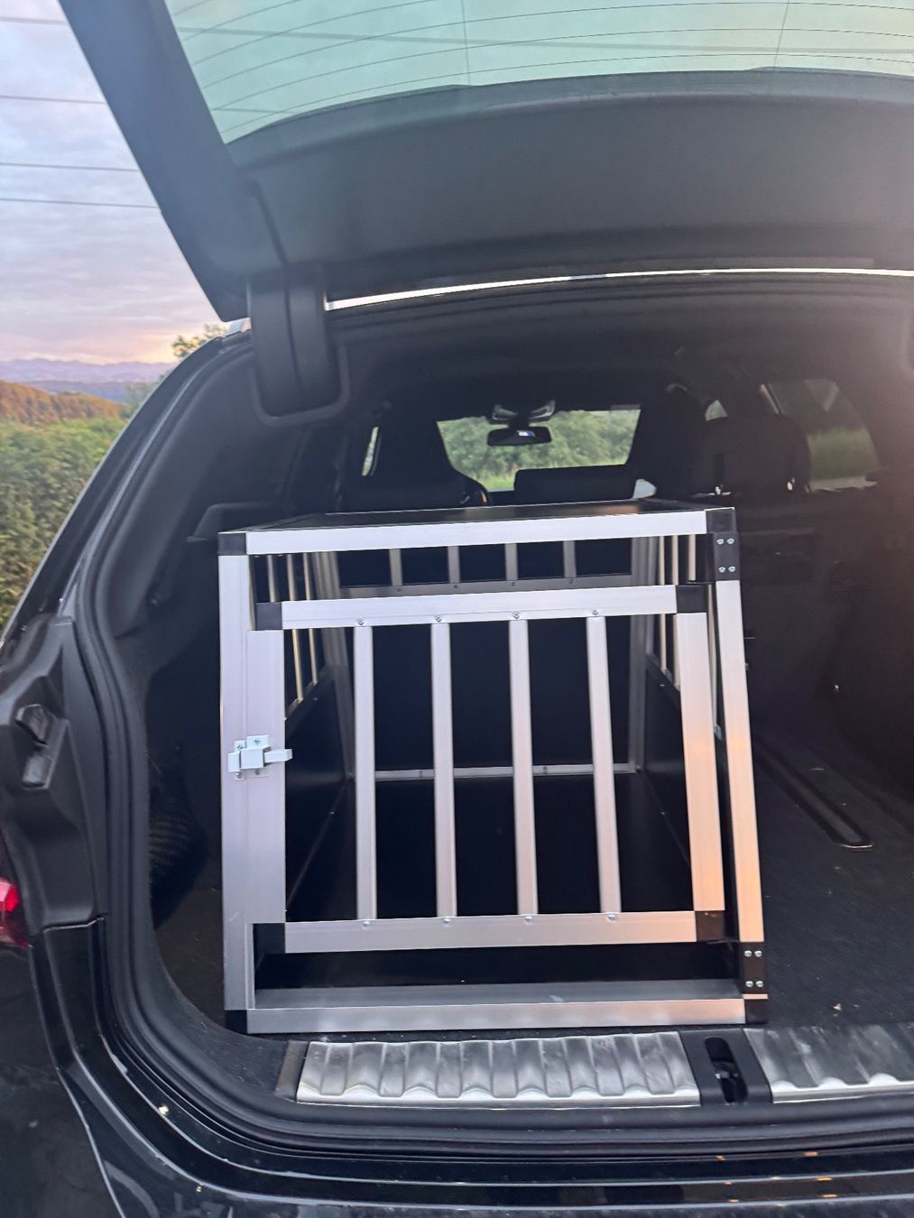 Gabbie, trasporto & Sicurezza: Schöne Hundebox zu verkaufen – Usato da Schlierbach venduto da Born263