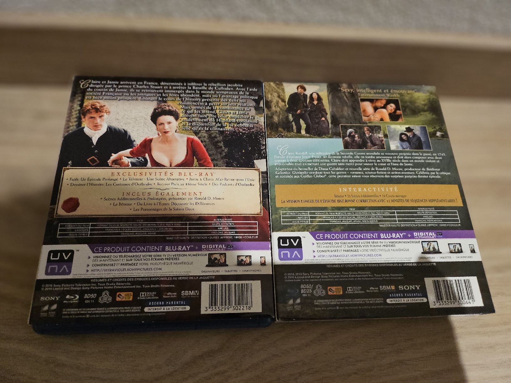 Tutti i DVDs: Outlander Saisons 1 & 2 Blu-ray – Usato da La Joux FR venduto da car_ck96 1
