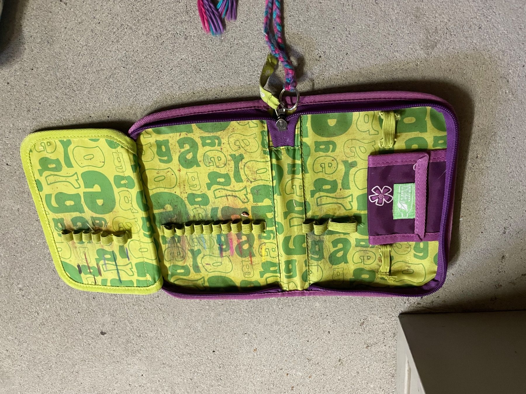 Ergobag Astucci : Ergobag Schlamperetui lila mit Schmetterling gebraucht – Usato da Rorschach venduto da _.sabrina.r._ 1