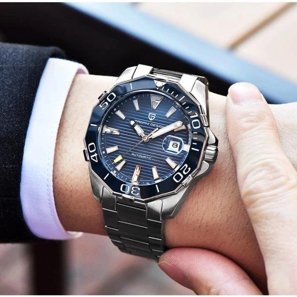 Pagani Design Orologi: Neue PAGANI DESIGN AUTOMATIK Uhr – Nuovo e nell'imballaggio originale da Suhr venduto da ChronixChronometer 2