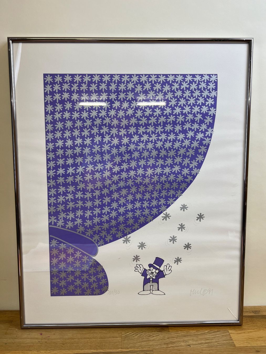 Arts picturaux & lithographies: Originaldruck: Magier und ein Sternenvorhang '91 – D'occasion à Hünenberg See par mississauga 4