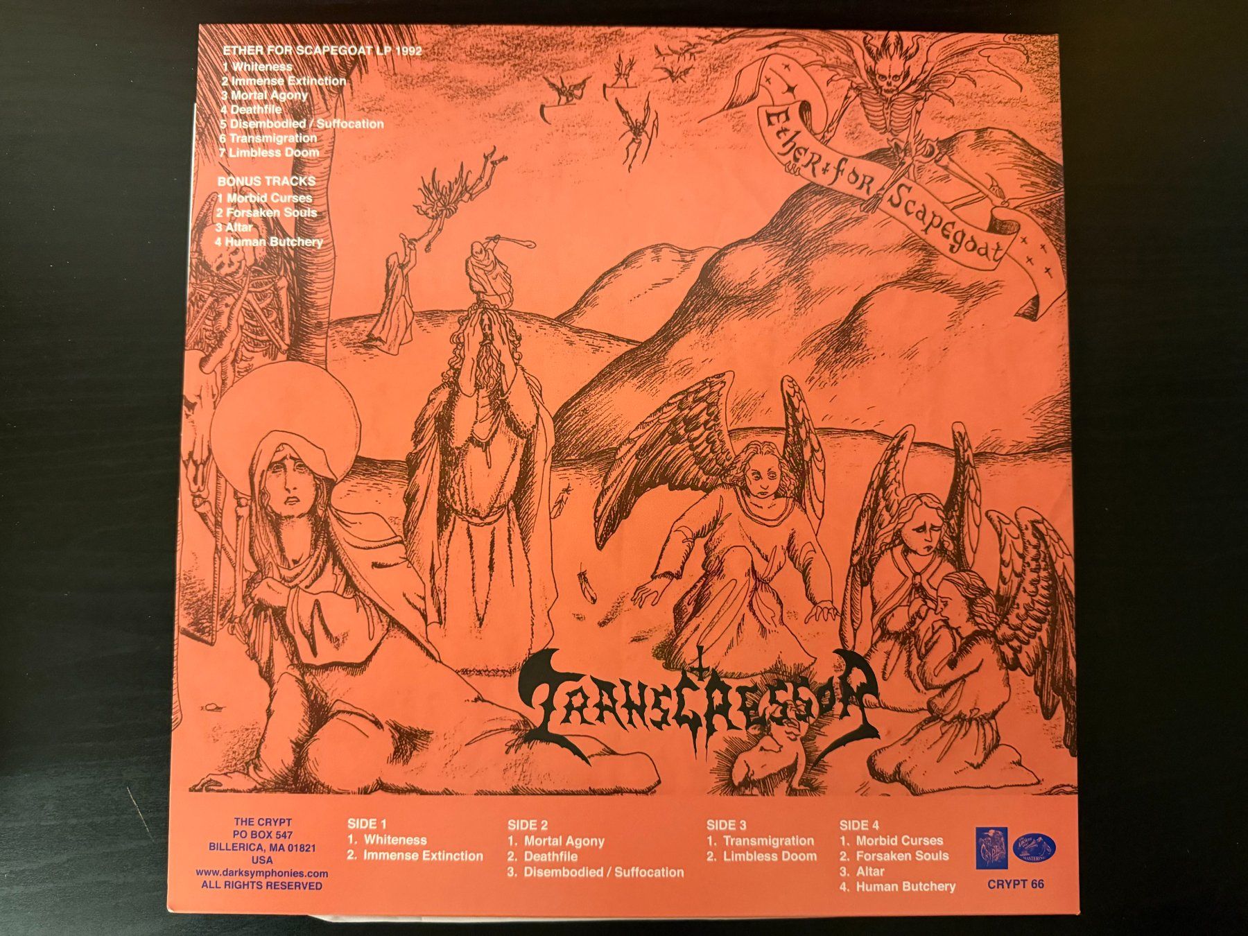 Schallplatten: Transgressor – Ether For Scapegoat [2LP US 2015] – Gebraucht aus Tamins von Dark-Skull-Vinyl 1