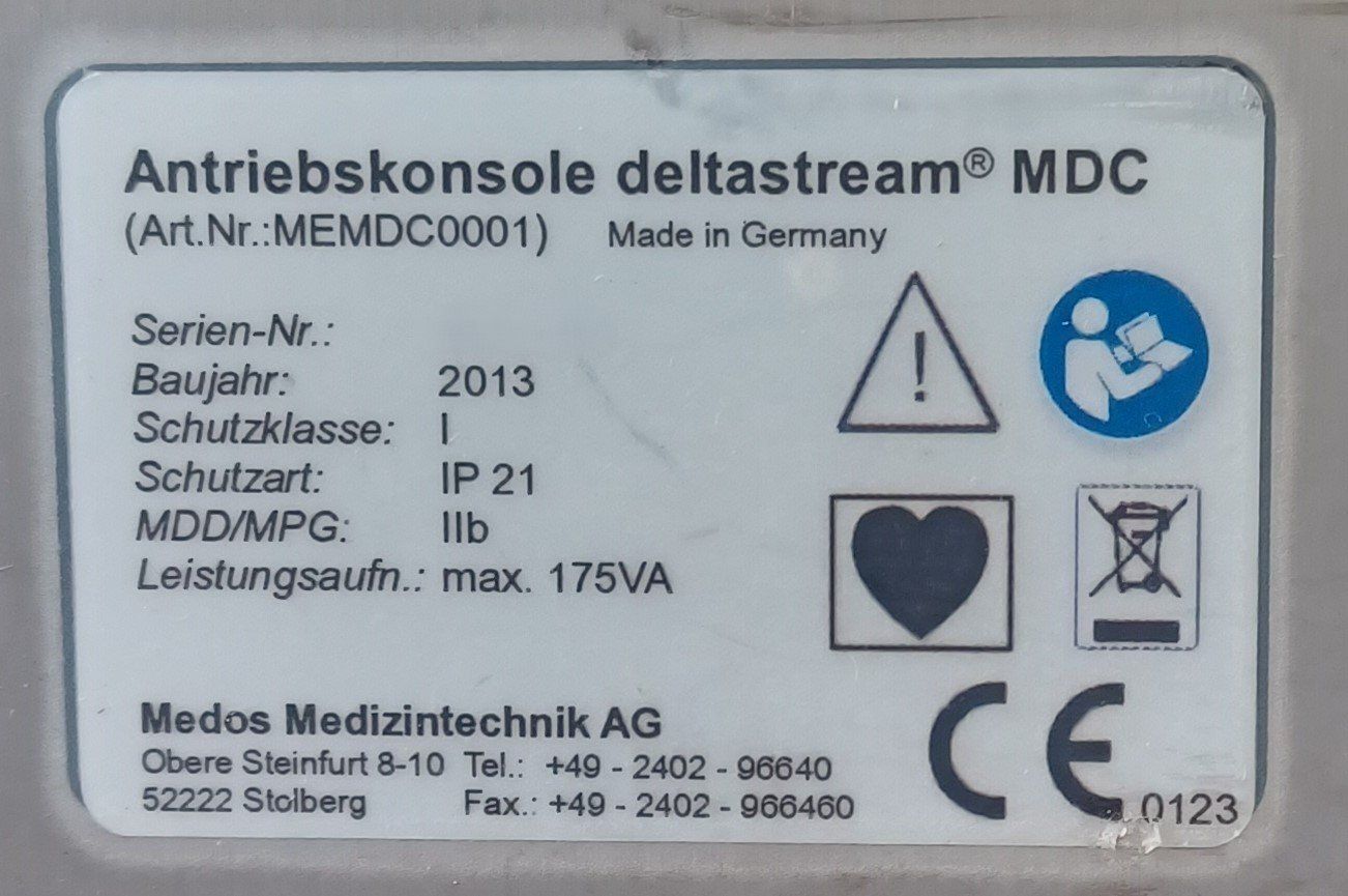 Accessori da laboratorio: Medos MDC Bedienpanel + Antriebskonsole – Difettoso da Niederdorf venduto da LeptonAG_Labor 8