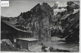 Oeschinensee mit Hotel - animee