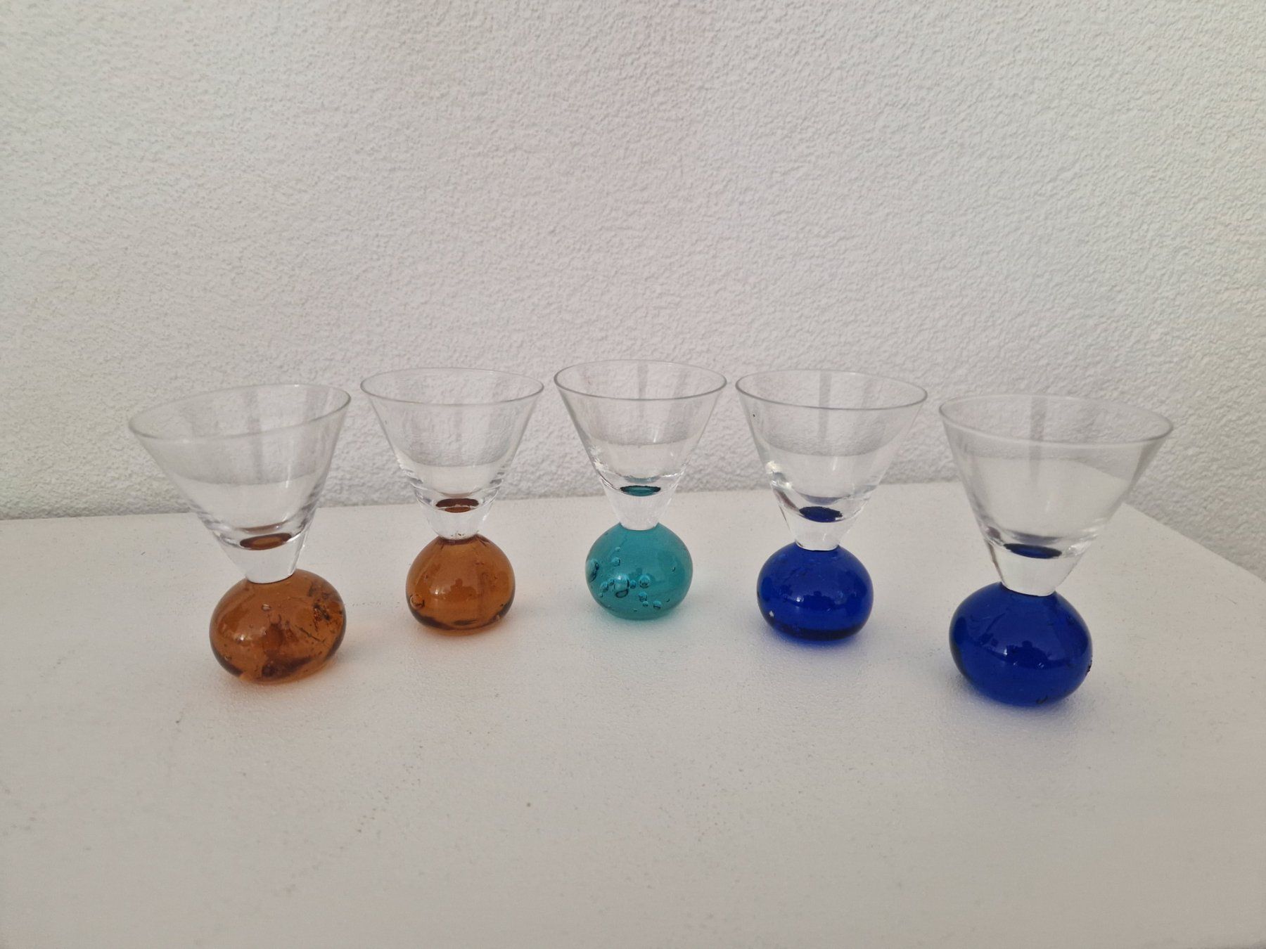 Bicchieri: 5 bunte Schnaps Gläser – Usato da Sion venduto da ericek 4