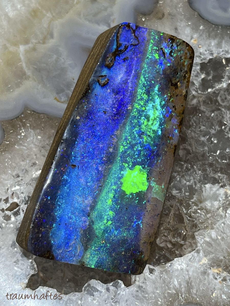Pietre preziose: Opal - Boulder - GEM 5++ - Australien – Nuovo e nell'imballaggio originale da Thun venduto da Traumhaftes