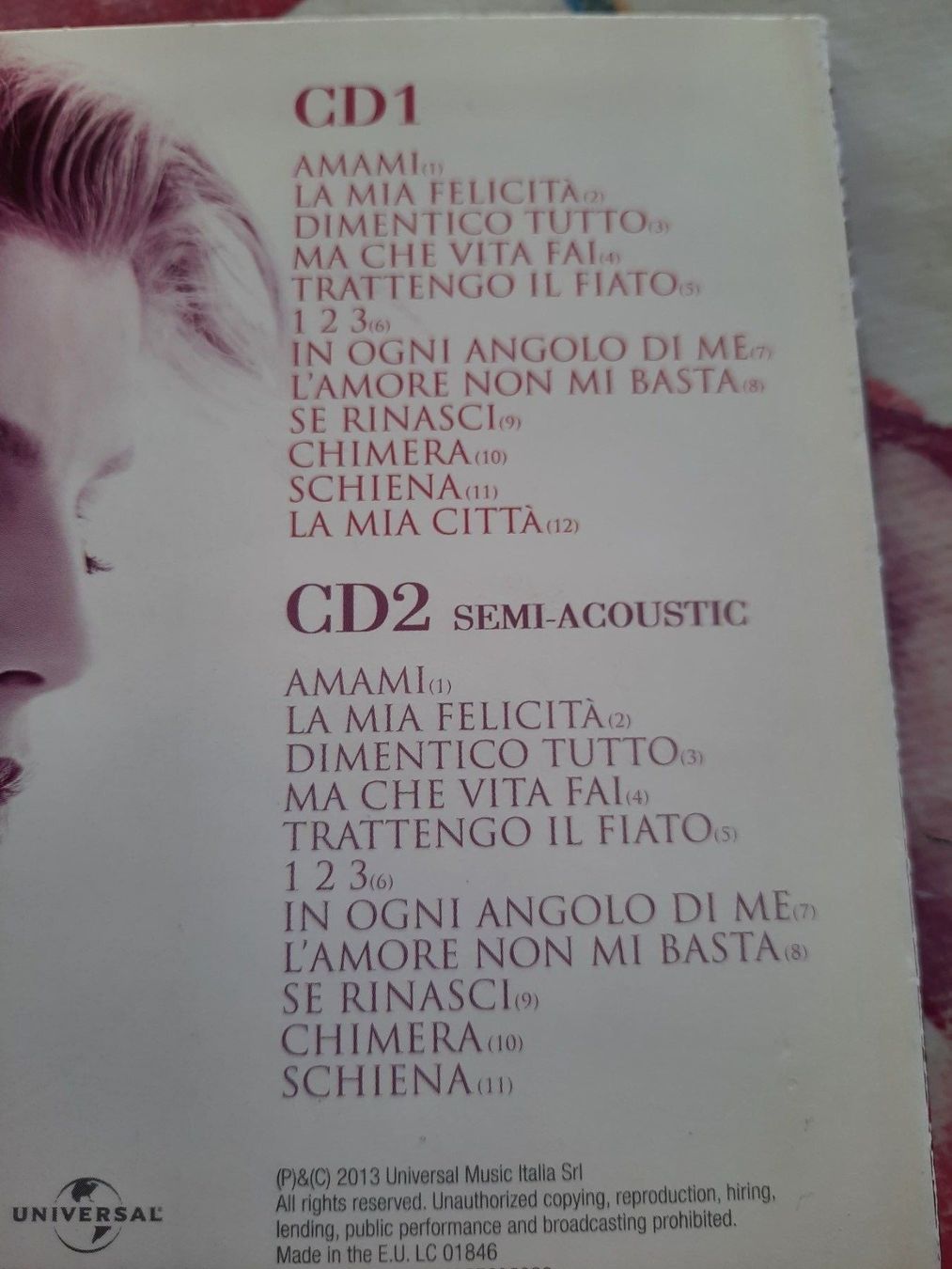 CD: CD Emma - Schiena  (double album) – Usato da Pully venduto da bro_n52j 3