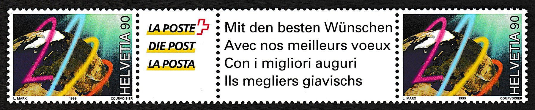 Tous les timbres: Glückwunsch PTT, 1999, postfrisch – Neuf (Voir description) à Zug par wathcd35
